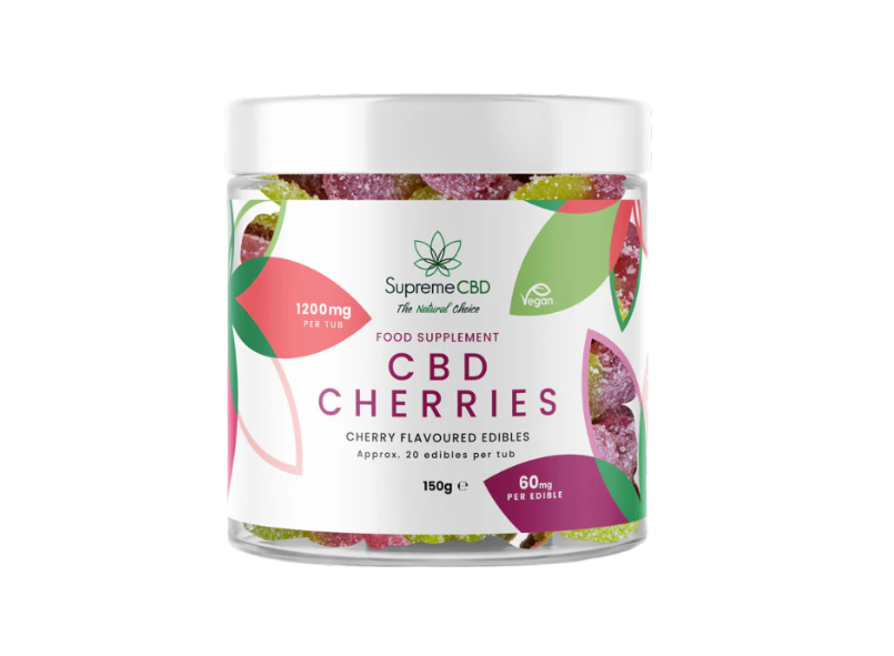 Supreme CBD - CBD Gummy Cherries (1200mg)
