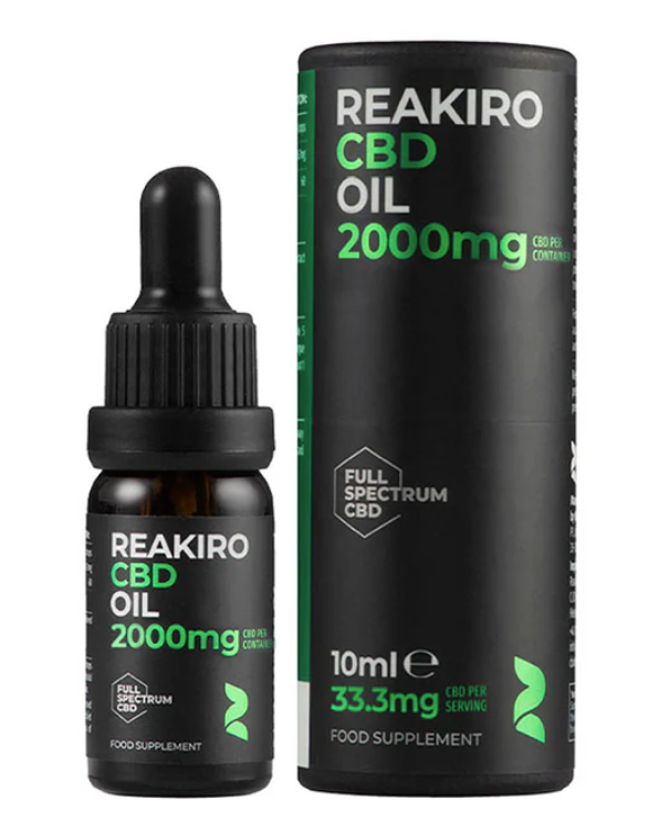 Reakiro CBD Oil 2000mg Full-spectrum