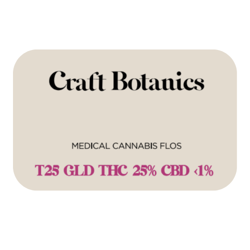 Craft Botanics T25 GLD Gelonade  x 10g - Free Boveda