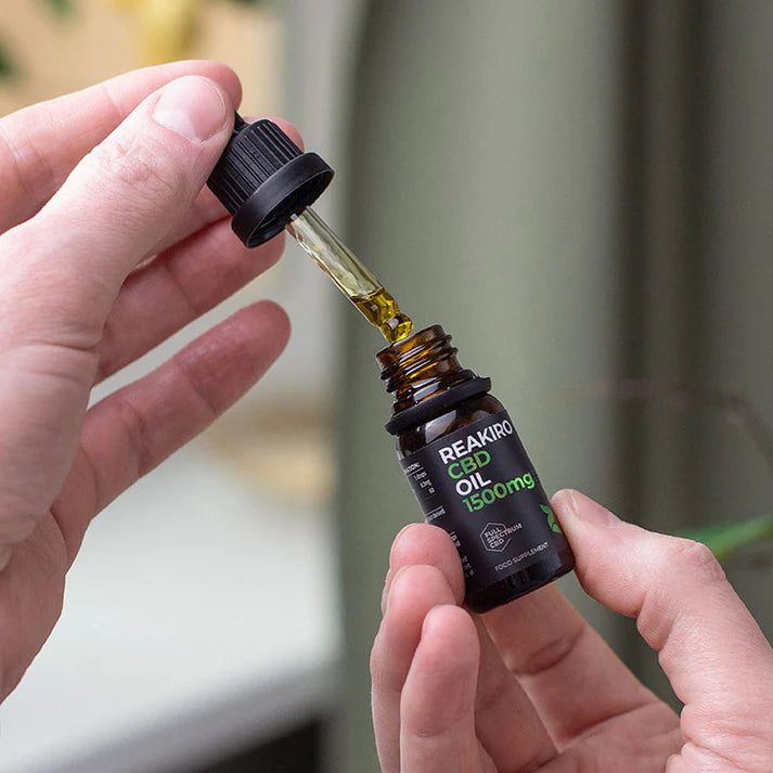 Reakiro CBD Oil 1500mg Full-spectrum