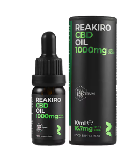 Reakiro CBD Oil 1000mg Full-spectrum