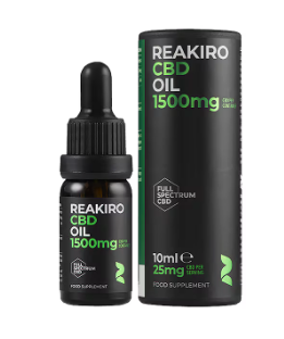 Reakiro CBD Oil 1500mg Full-spectrum