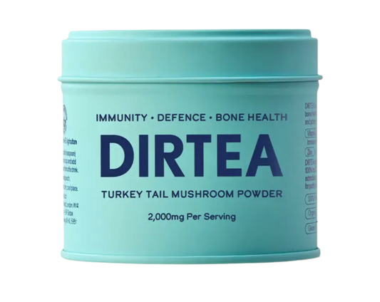 DIRTEA Pure Powders Immunity Turkey Tail Mushroom Powder - 30 servings