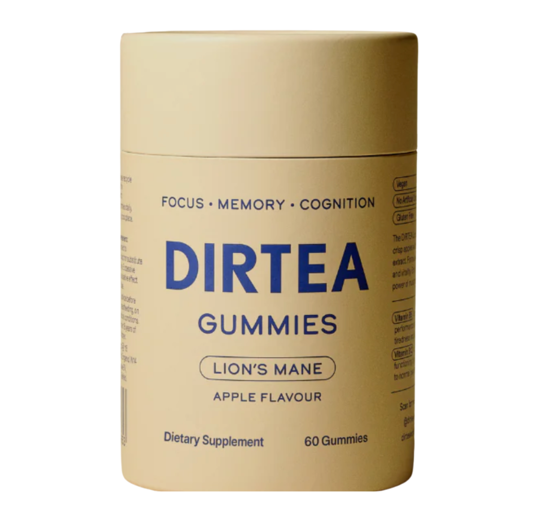 DIRTEA Focus Gummies - Focus, memory, cognition 60pcs