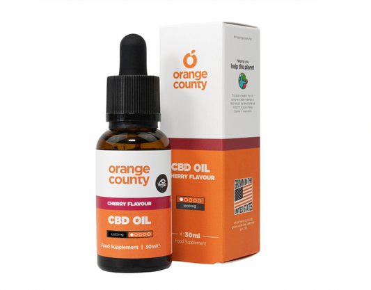 Orange County Cherry CBD Oil 1000mg Broad-Spectrum (30ml)