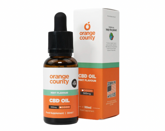 Orange County Mint CBD Oil 500mg Broad-Spectrum (30ml)