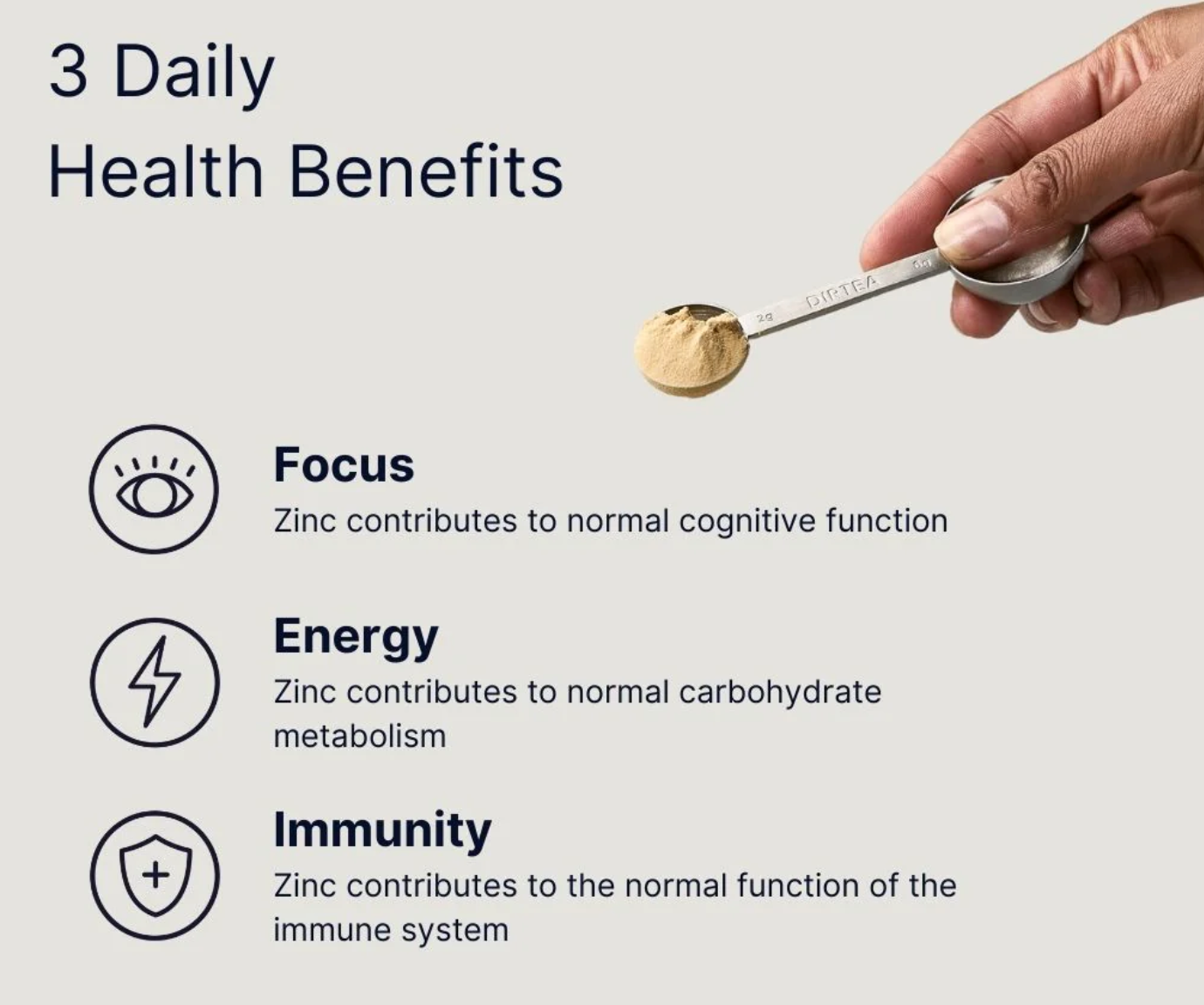 DIRTEA Focus Powder - Focus, cognition, immunity - 30 servings