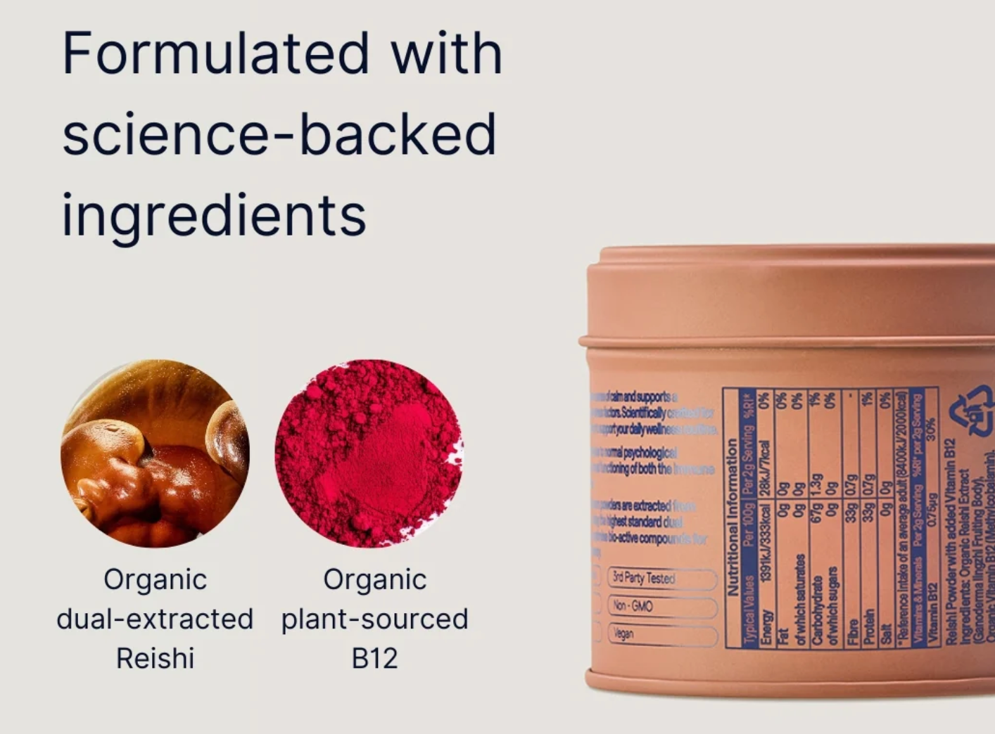 DIRTEA Calm Powder - Calm, relax, immunity - 30 servings