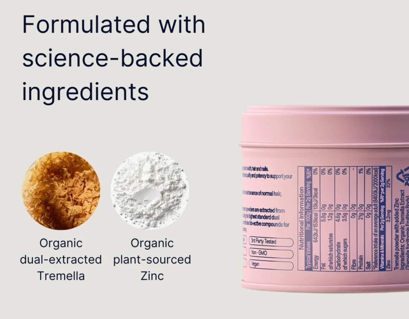 DIRTEA Beauty Powder - Hair, skin, nails - 30 servings