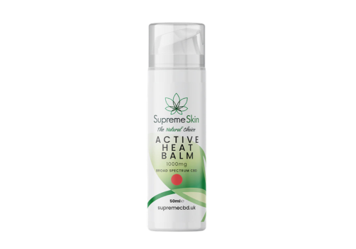Supreme CBD - CBD Active Heat Balm 50ml (1000mg)