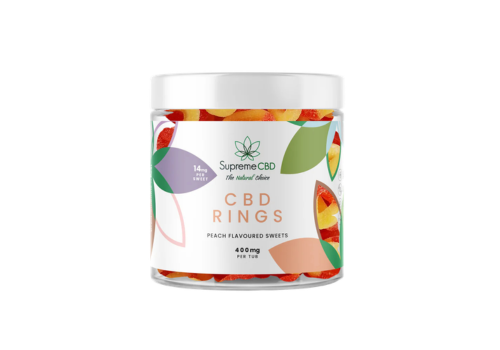 Supreme CBD - CBD Peach Rings (400mg)